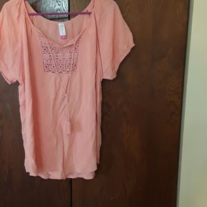 No boundaries peasant top sz xxl / 2x / 19